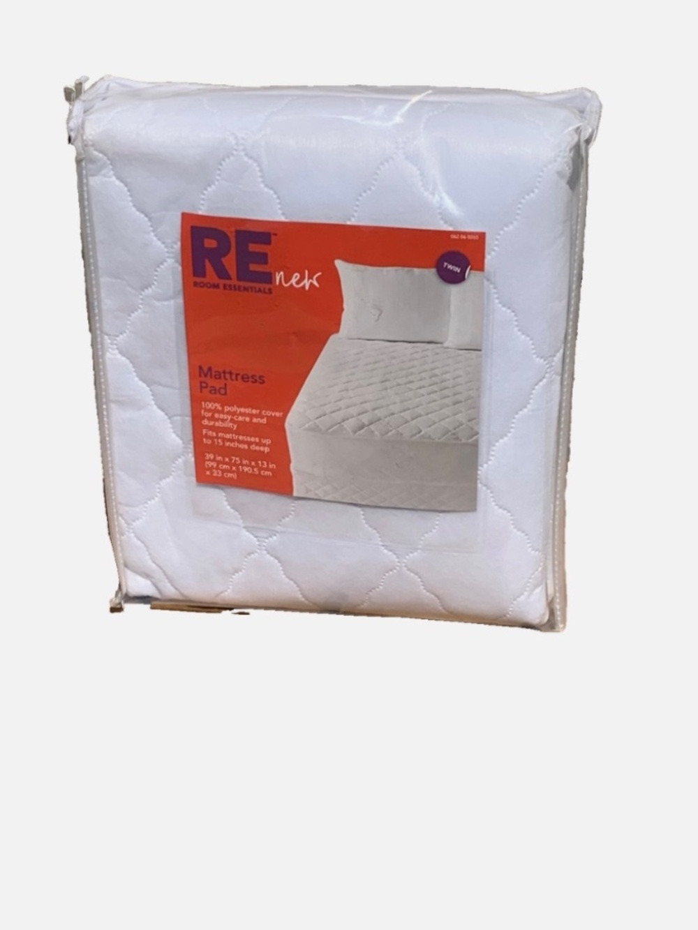 Room Essentials Twin Mattress Pad Quilted Cover